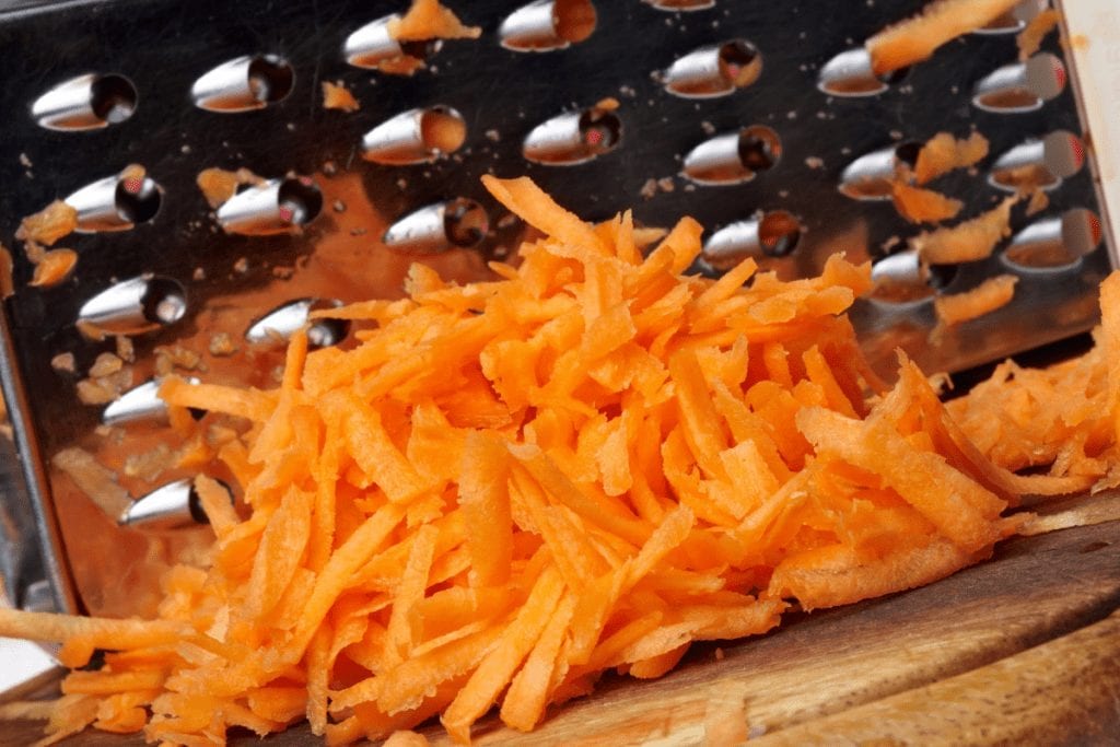 grated carrot