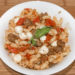 Gluten Free Sausage Tomato & Mozzarella Pasta