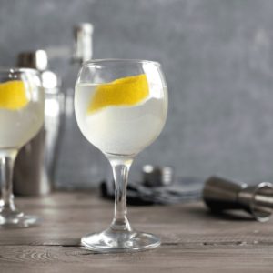 Classic French 75 cocktail