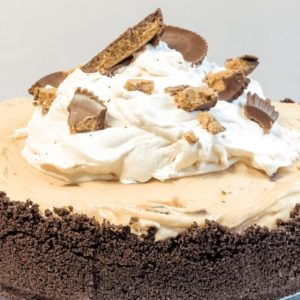 Decorated PB Cheesecake