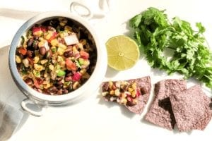 Charred Corn & Black Bean Salsa