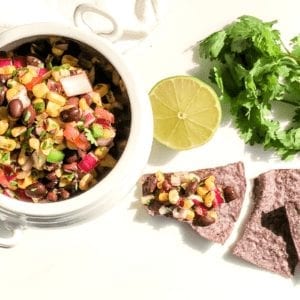 Charred Corn & Black Bean Salsa