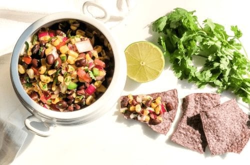 Charred Corn & Black Bean Salsa