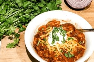 Instant Pot Chicken Chili