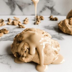 Gluten Free maple walnut scones