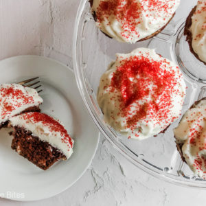 Gluten Free Red Velvet Cupcakes with Cream Cheese Frosting