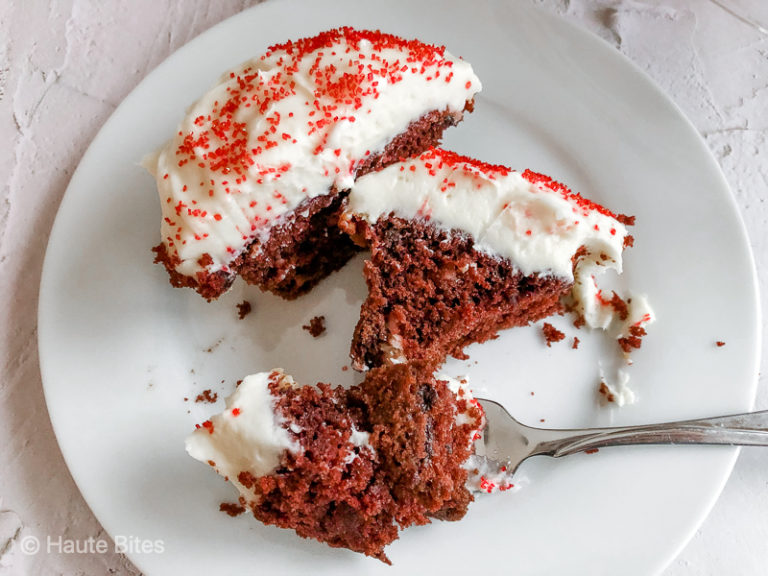 Gluten Free Red Velvet Cupcakes with Cream Cheese Frosting