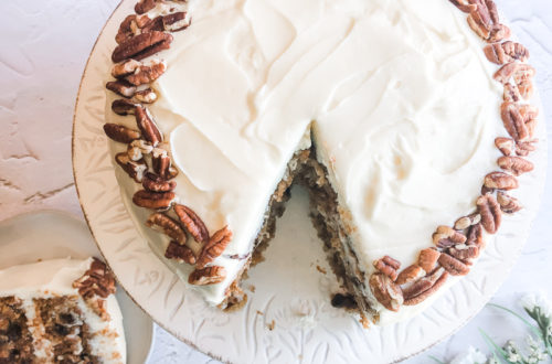 Soft & Fluffy Almond Flour Carrot Cake