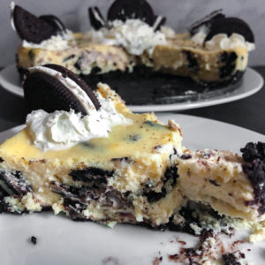 Gluten Free Oreo Baileys Cheesecake