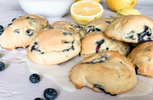 Gluten Free Lemon Blueberry Scones