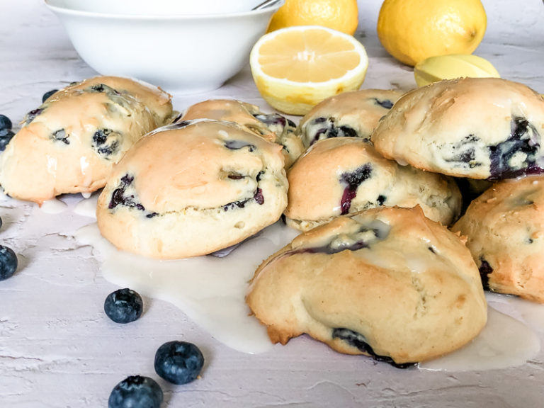Gluten Free Lemon Blueberry Scones